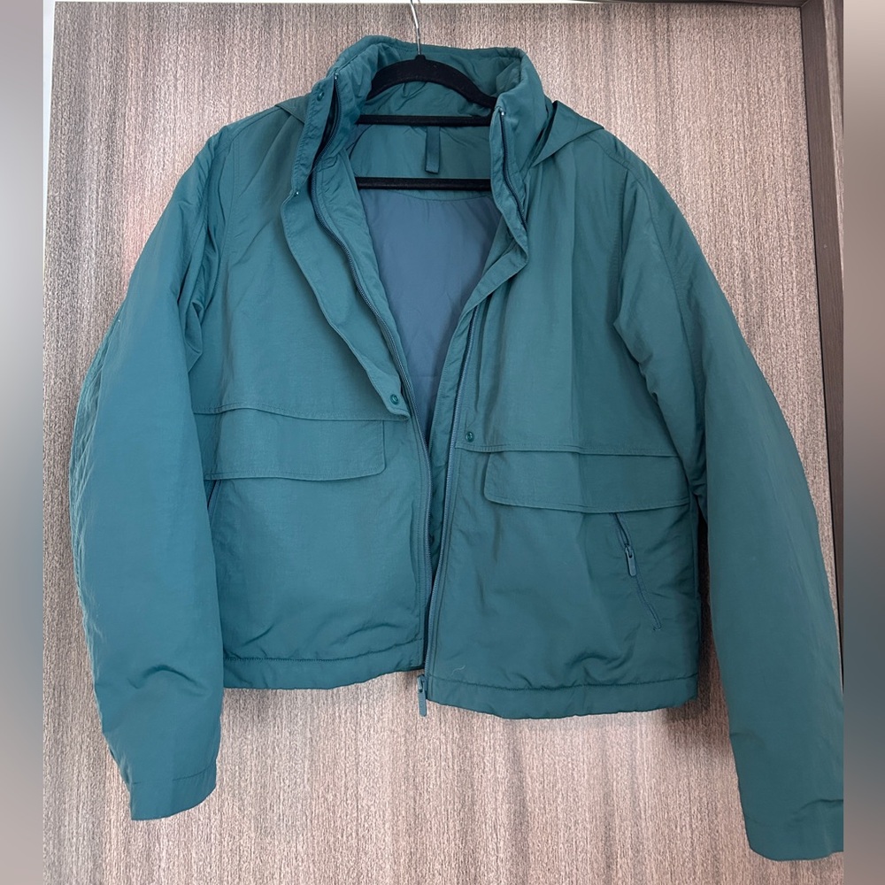 Lululemon always effortless jacket size 8 teal